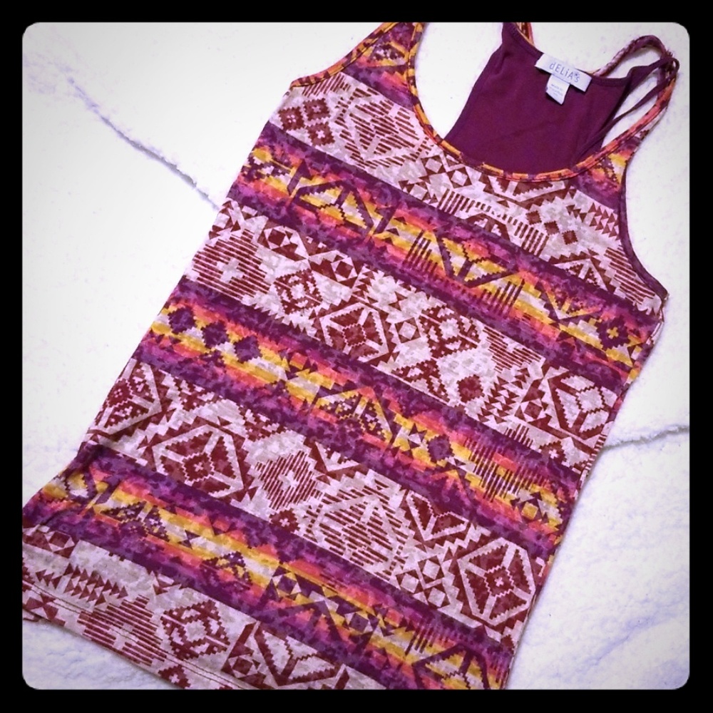 Patterned Tank top